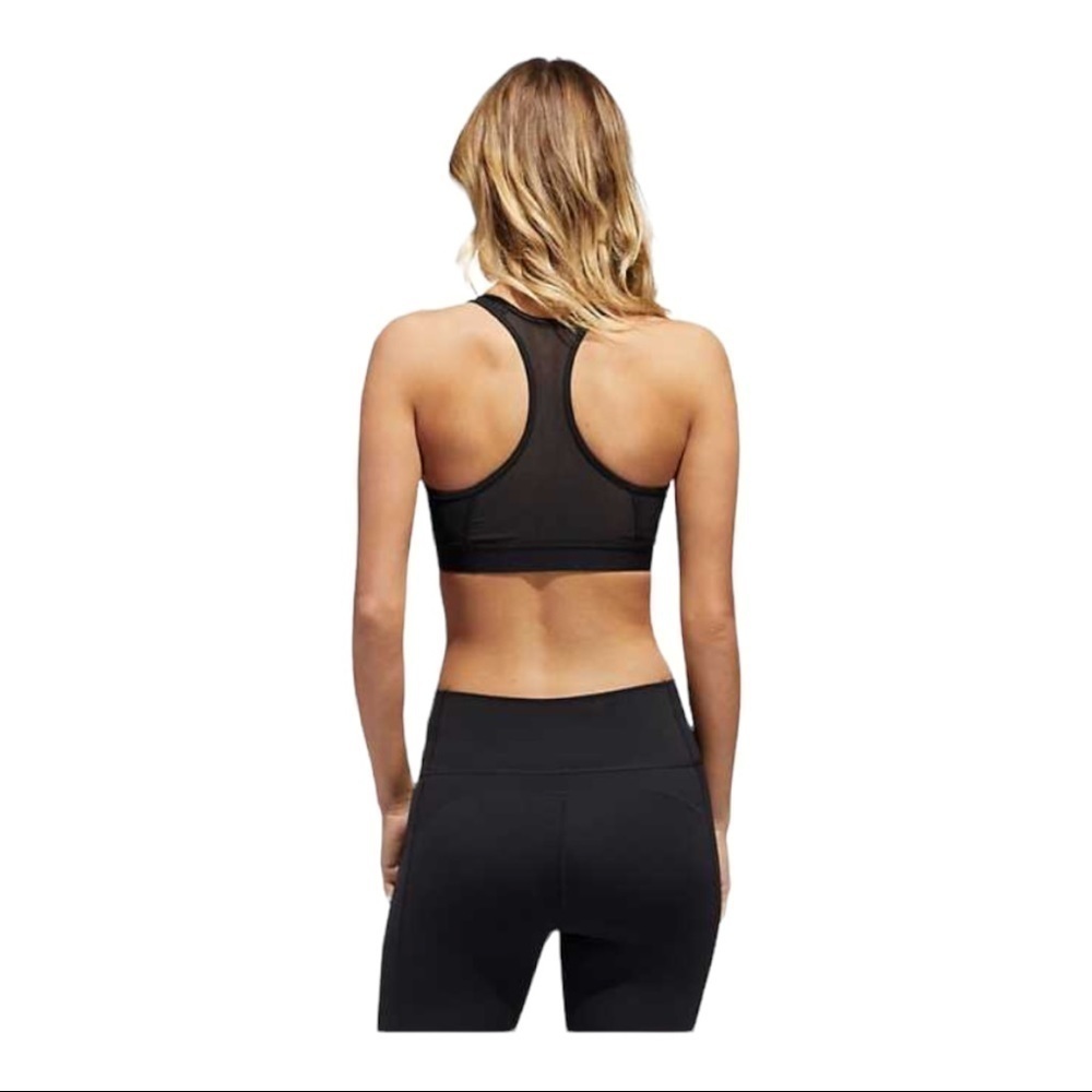 đ
șadidas Women's Don't Rest Alphaskin Medium Support Sports Bra - Picture 2 of 14